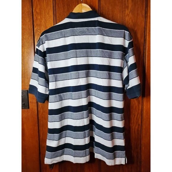 Tommy Hilfiger Golf Men's GVSU Logo Striped XL Polo Shirt 100% Mercerized Cotton - Picture 2 of 9